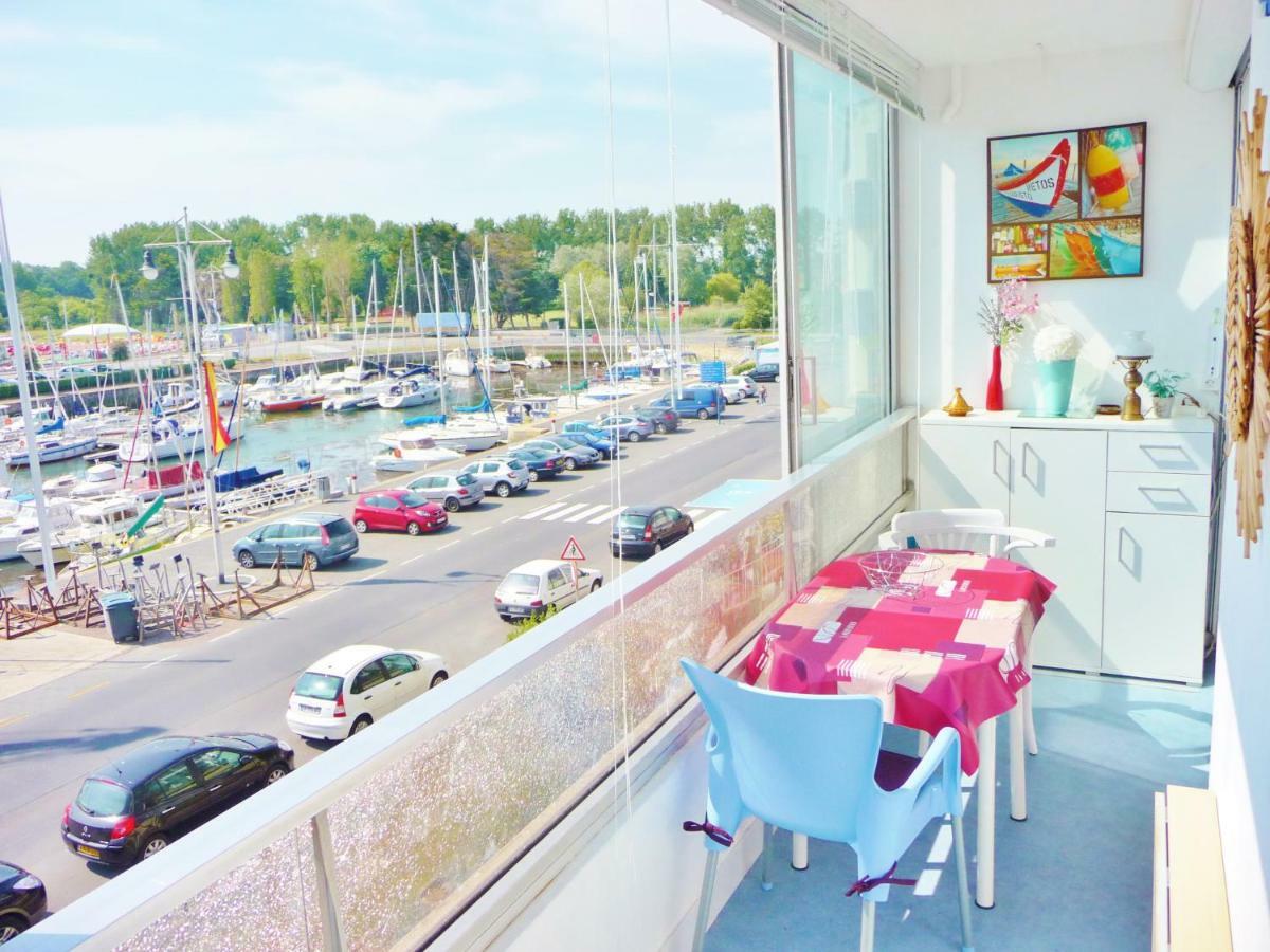 Apartamento CAP HORN ensoleillé face port Courseulles-sur-Mer Exterior foto